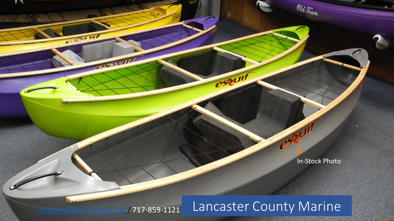Inventory from Esquif Canoes Lancaster County Marine, Inc. Ephrata, PA